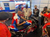 Visite d’un garage <br /> MotoGP Premier GP Valence <br /> Grand Prix Valence motogp