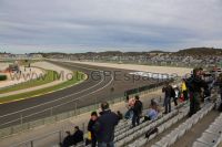 Tribune ORANGE <br />MotoGP Valence <br /> Circuit Cheste