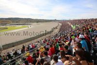 Tribune VERTE <br />MotoGP Valence <br /> Circuit Cheste