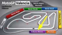 Tribune BOXES <br />MotoGP Valence<br /> Circuit Ricardo Tormo