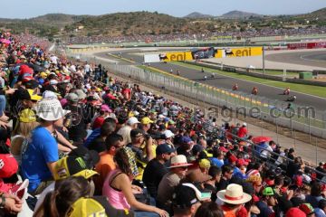 Tribune VERTE <br /> Motogp CHESTE <br /> GP Valence