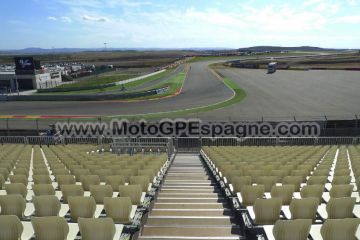 Billets Tribune 1C MotoGP ARAGON <br /> Circuit Motorland Aragon à Alcaniz <br />billets officiels en ligne sur MotoGPEspagne.com