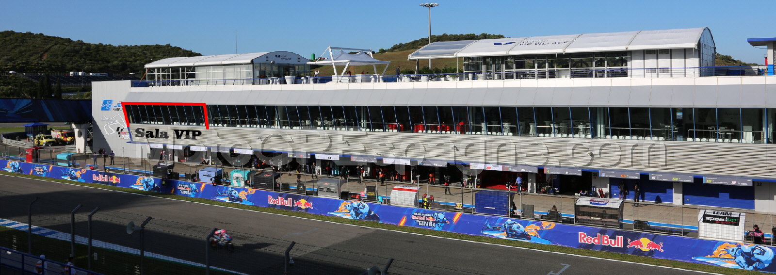 Loge VIP motogp Espagne