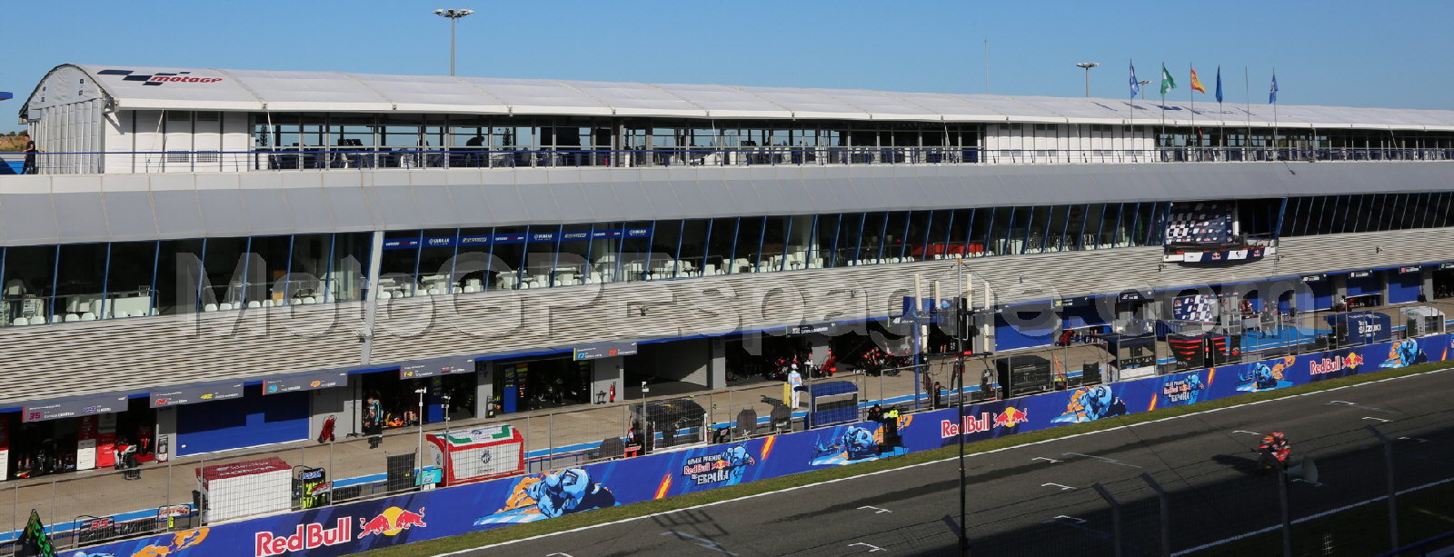 Espaces VIP avec une vue privilégiée sur le circuit Jerez-Angel Nieto